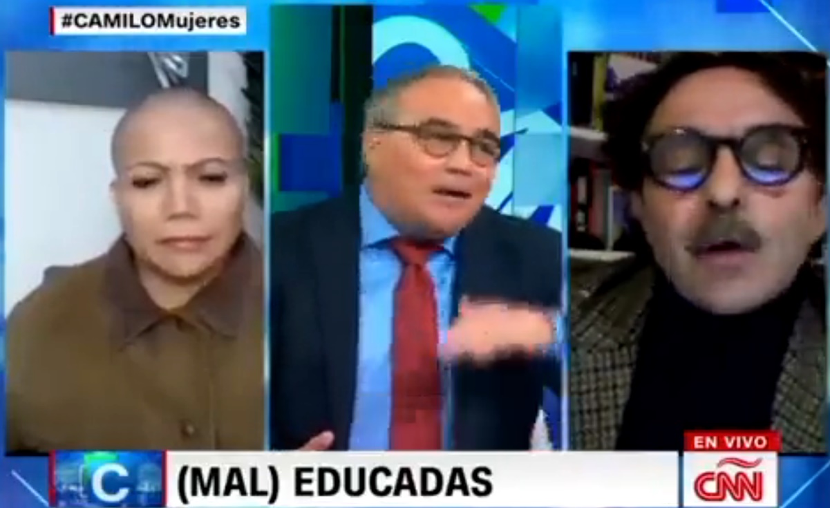 Corren a Quadri de programa en vivo de CNN por "propagar discurso de odio"