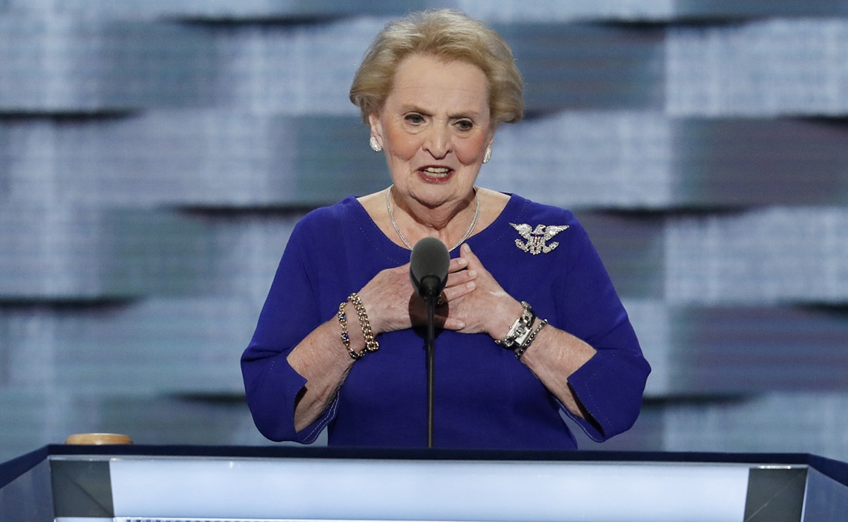 Madeleine Albright, la Margaret Thatcher de Estados Unidos