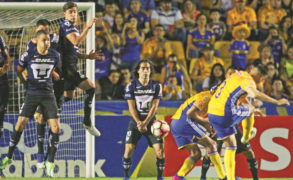 Tigres empata 1-1 con Pumas en Concachampions 