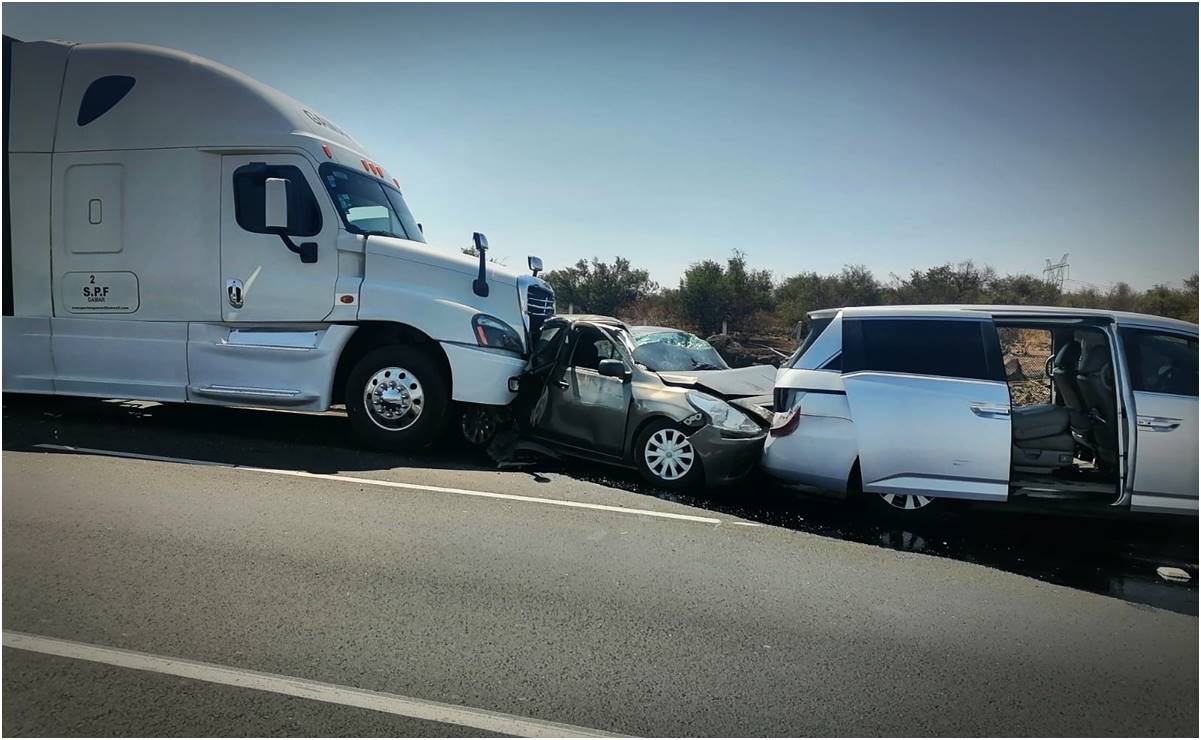 Reportan nueva carambola en autopista Guadalajara-Lagos de Moreno