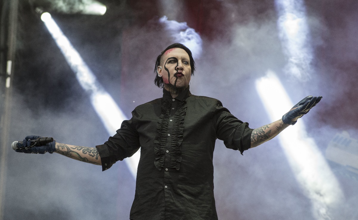 Marilyn Manson se declara inocente de haber lanzado mocos a camarógrafa