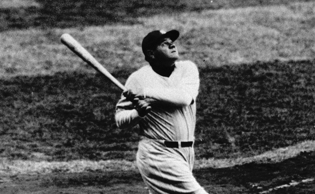 Subastarán un emblemático bate de Babe Ruth