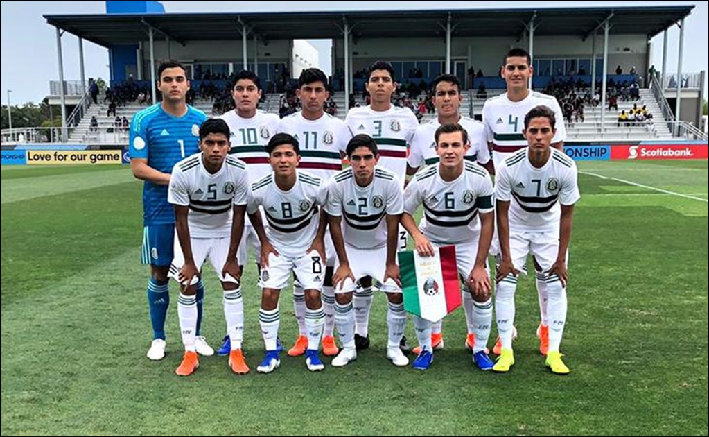 México se impone ante Jamaica en el Premundial Sub-17
