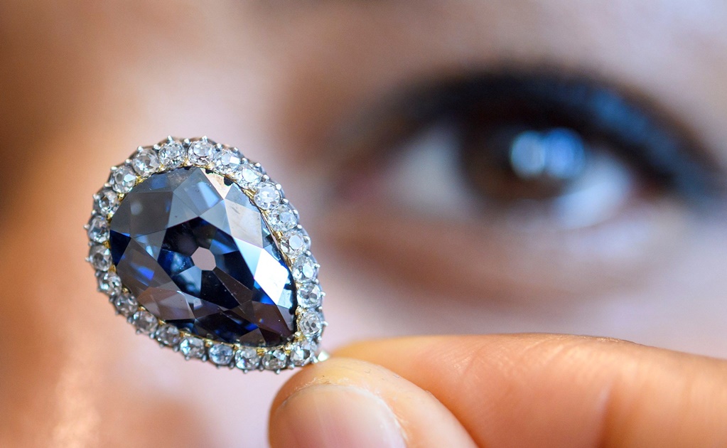 Subastarán un histórico diamante azul que perteneció a la realeza