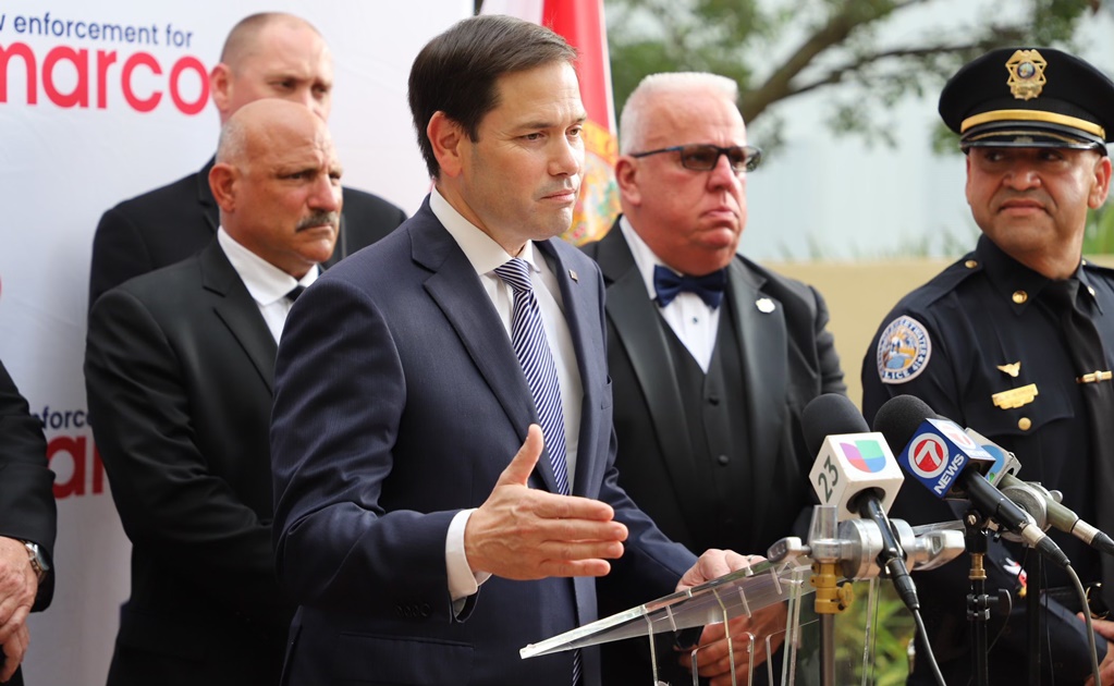 Senador Marco Rubio reta a AMLO a parar caravana migrante y lo acusa de empoderar a cárteles