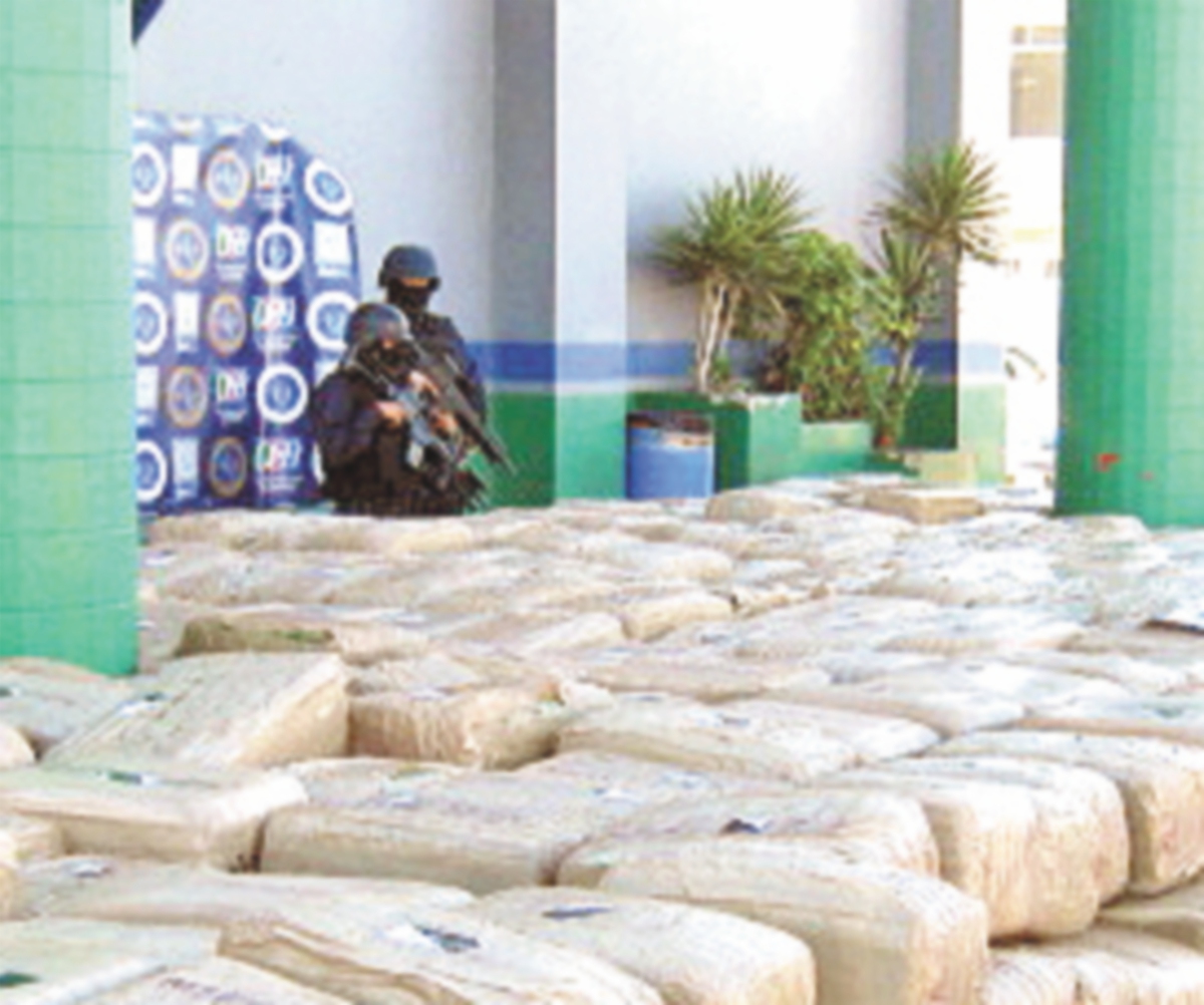 Asegura Guardia 382 kilos de marihuana