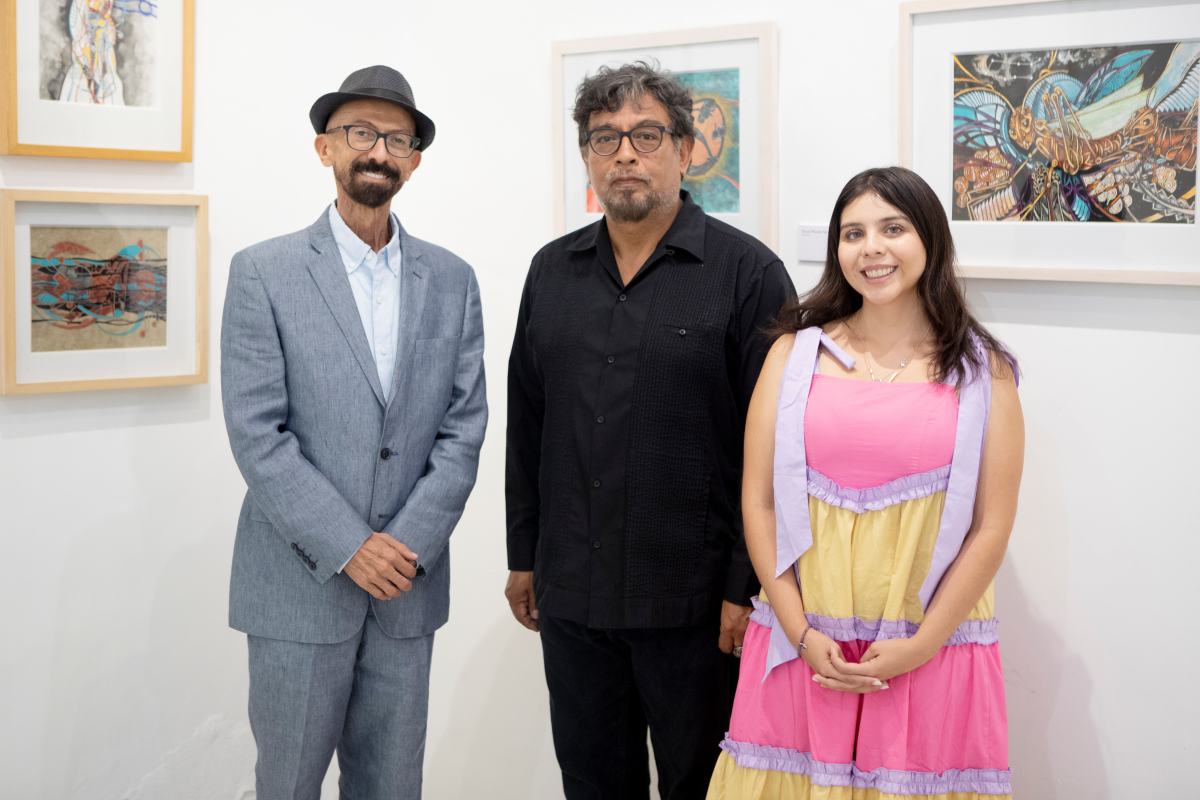 Efraín Morales expuso en SAQ Gallery