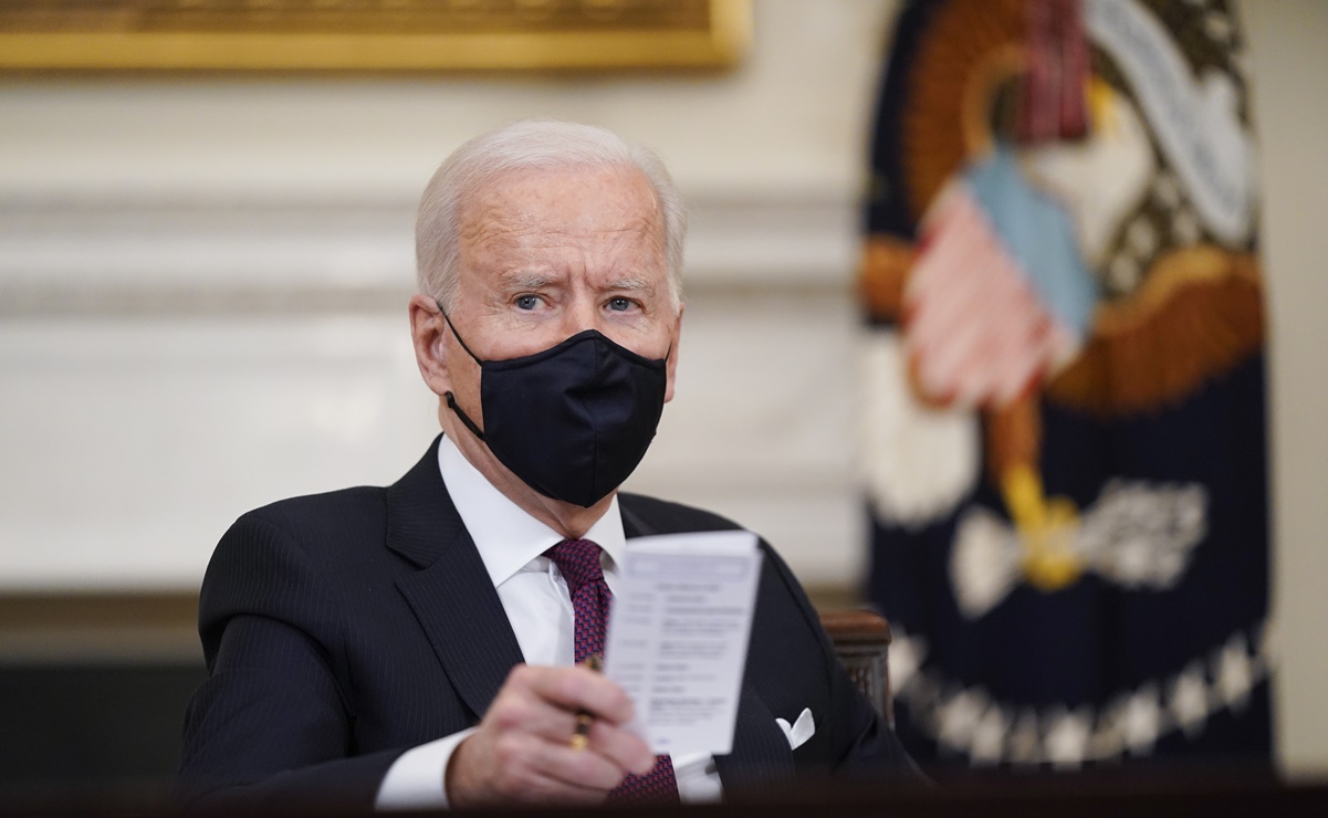 Congreso de EU aprueba rescate fiscal de Joe Biden por 1.9 billones de dólares