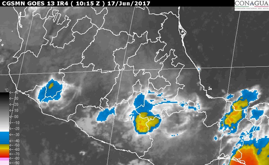 Chubascos con posible granizo se pronostican para el Valle de México