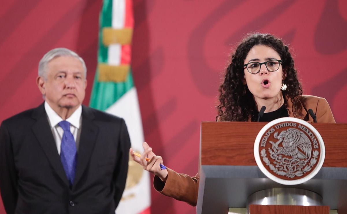"No soy objetivo", dice AMLO sobre aspiraciones de Luisa María Alcalde para dirigir Morena