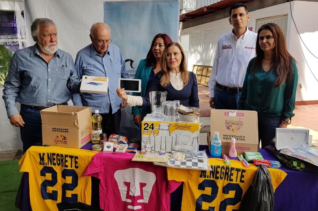 María Rojo iniciará acciones contra delegado en Coyoacán por entrega de recursos
