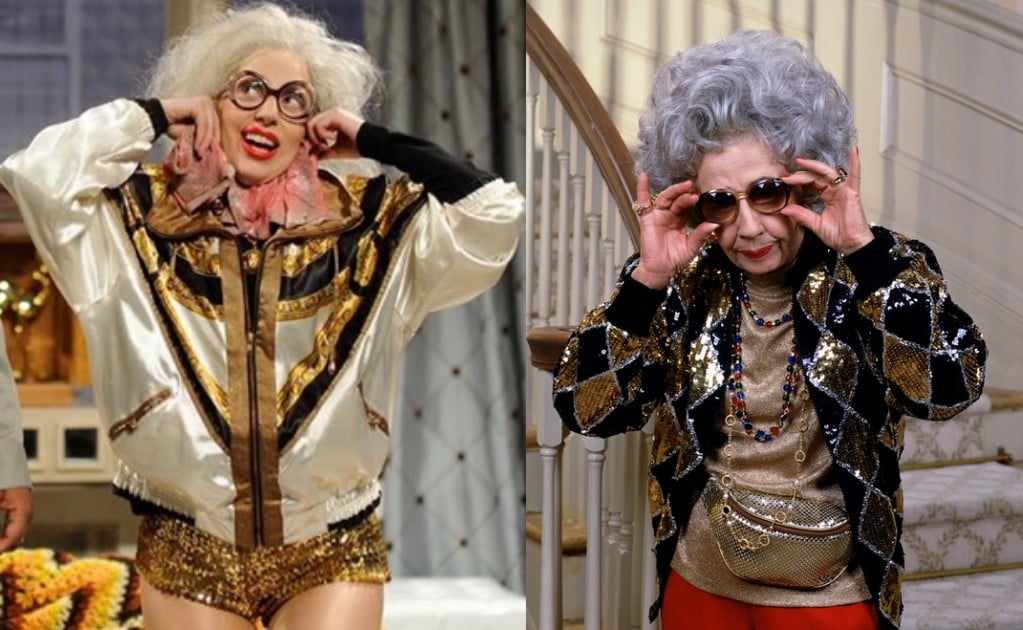 Lady Gaga se viste como la abuela Yetta y no sabemos cómo reaccionar