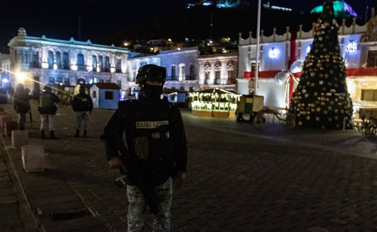 Monreal anuncia detenciones por cuerpos abandonados frente a palacio de gobierno de Zacatecas