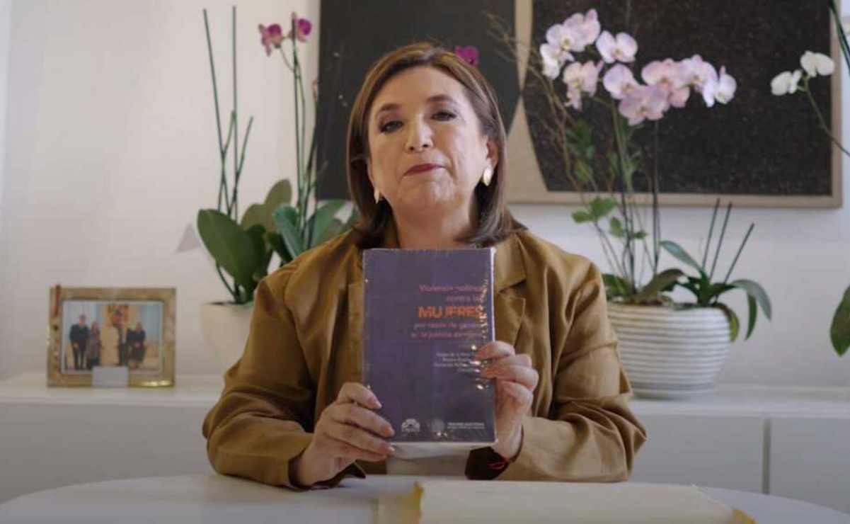 Xóchitl Gálvez envía a AMLO manual y libro sobre violencia política de género; "al Presidente no se le está sancionando"