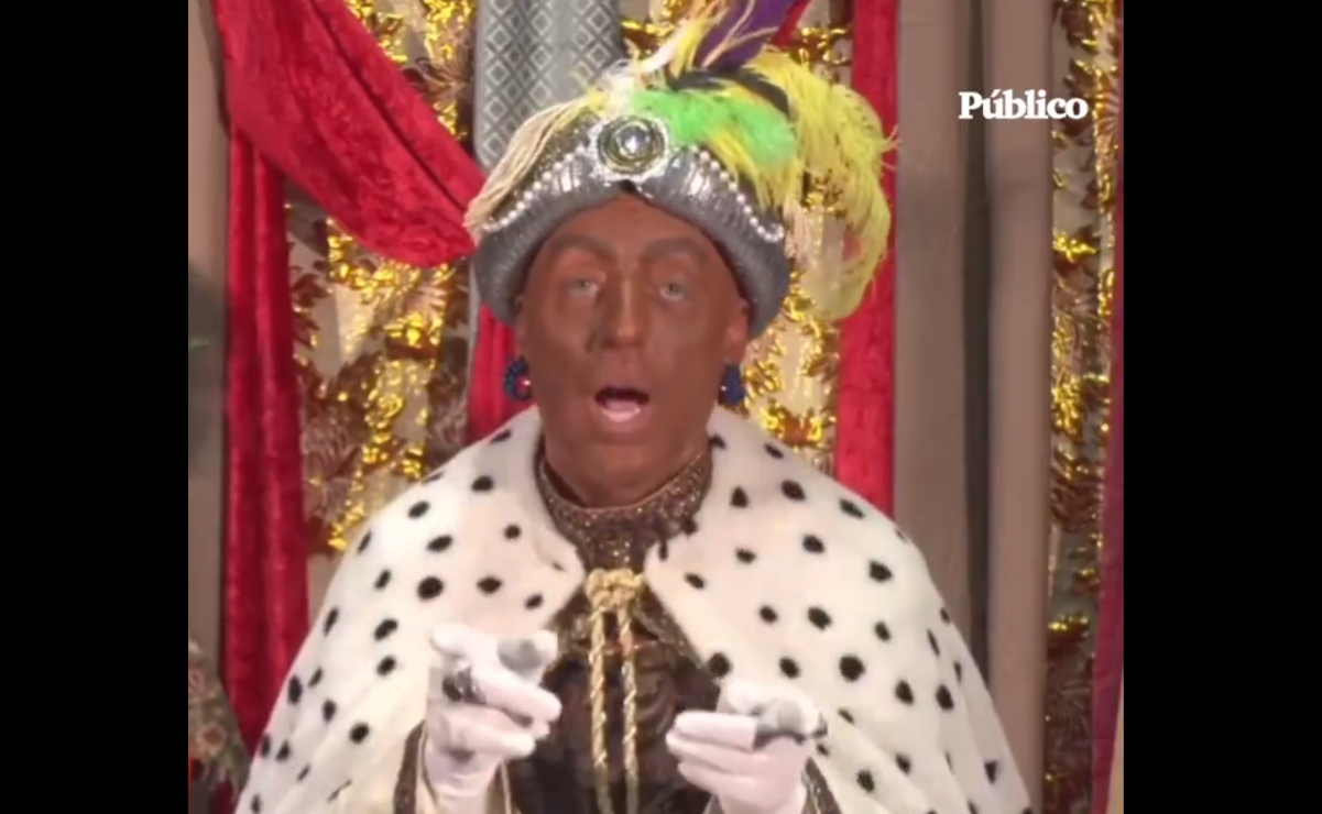 Polémica de Día de Reyes: Madrid se disculpa por video de actor pintado de negro para encarnar a Baltasar