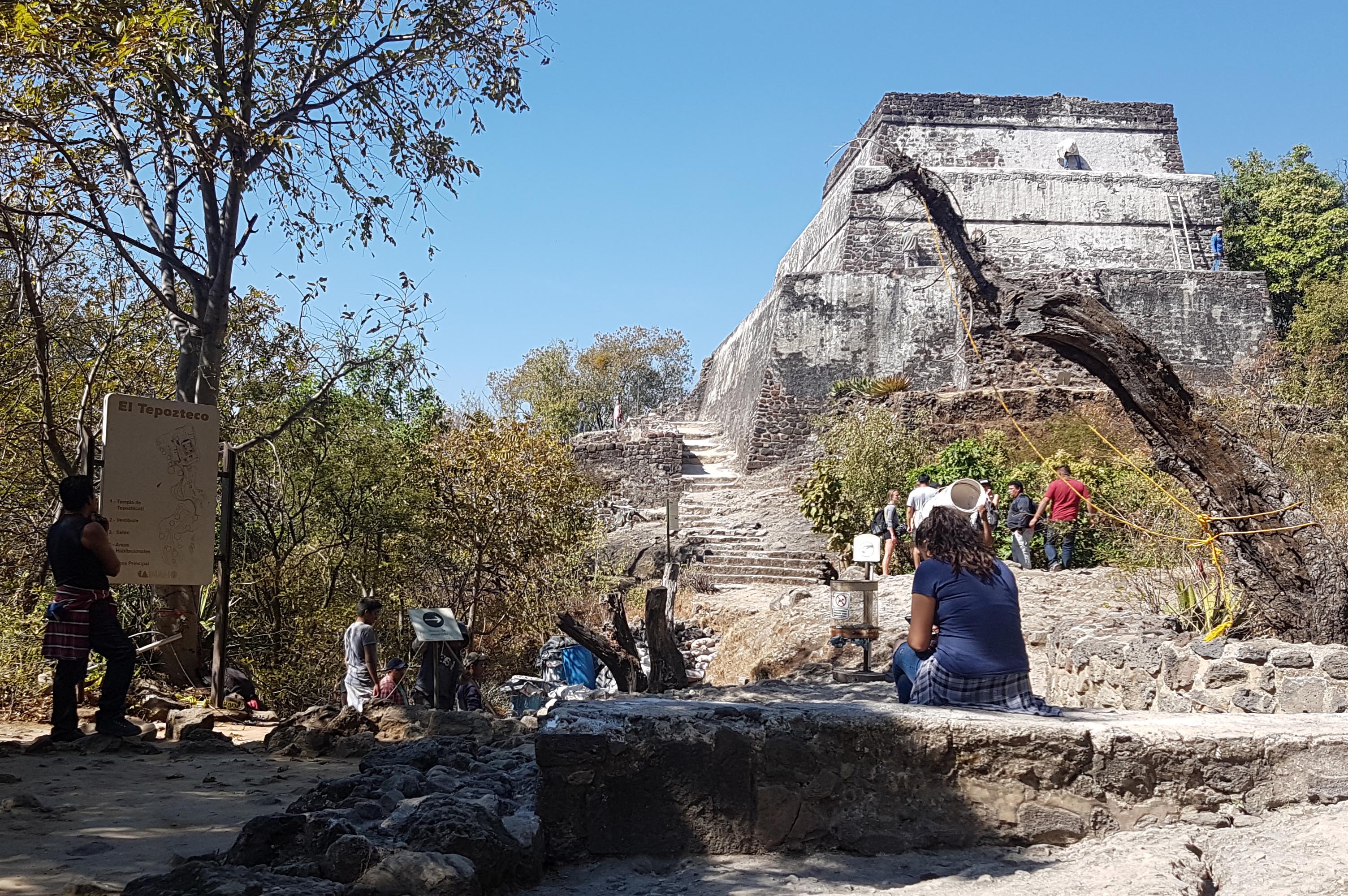 Reabren zona arqueológica de El Tepozteco 3 meses después del sismo