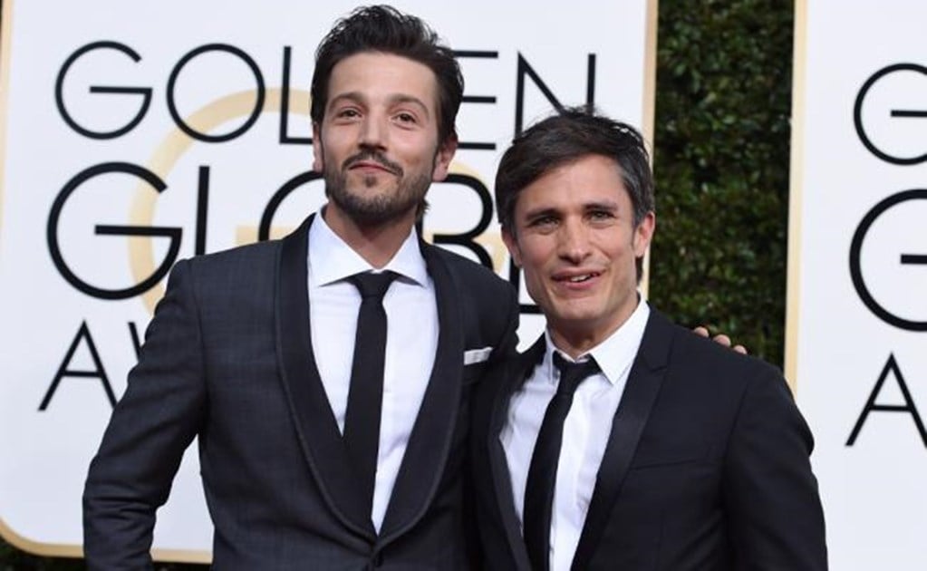 Diego Luna spoke in Spanish at the Golden Globes