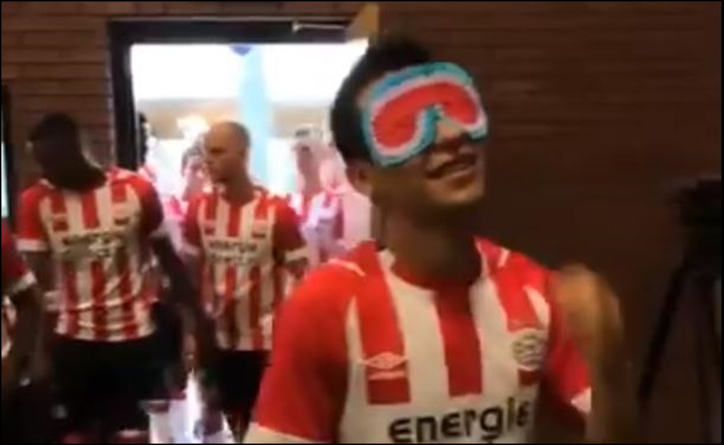 PSV sorprende a 'Chucky' Lozano en su cumpleaños