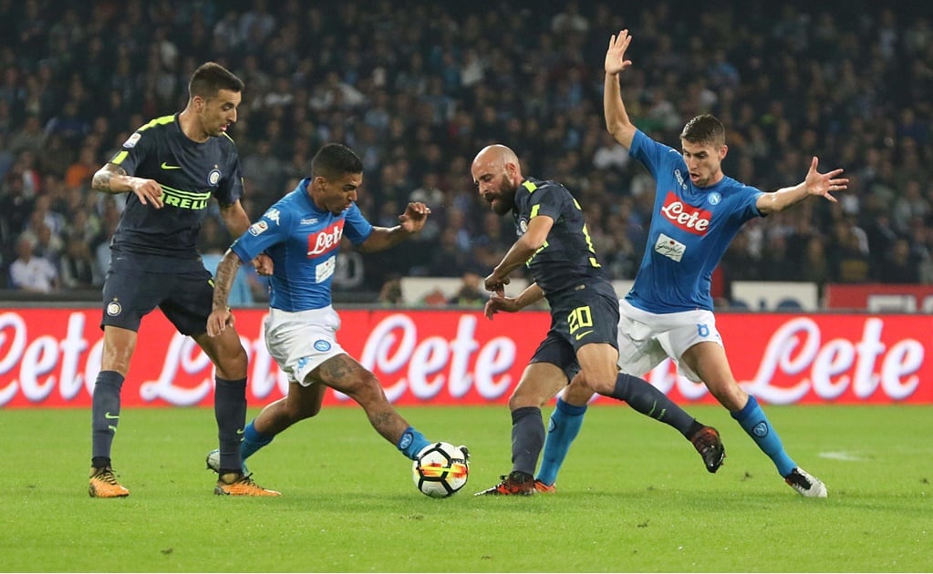 Inter corta la racha del Napoli con empate