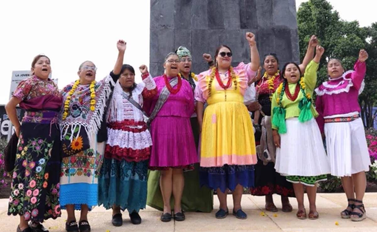 Sheinbaum reconoce la lucha de las mujeres indígenas