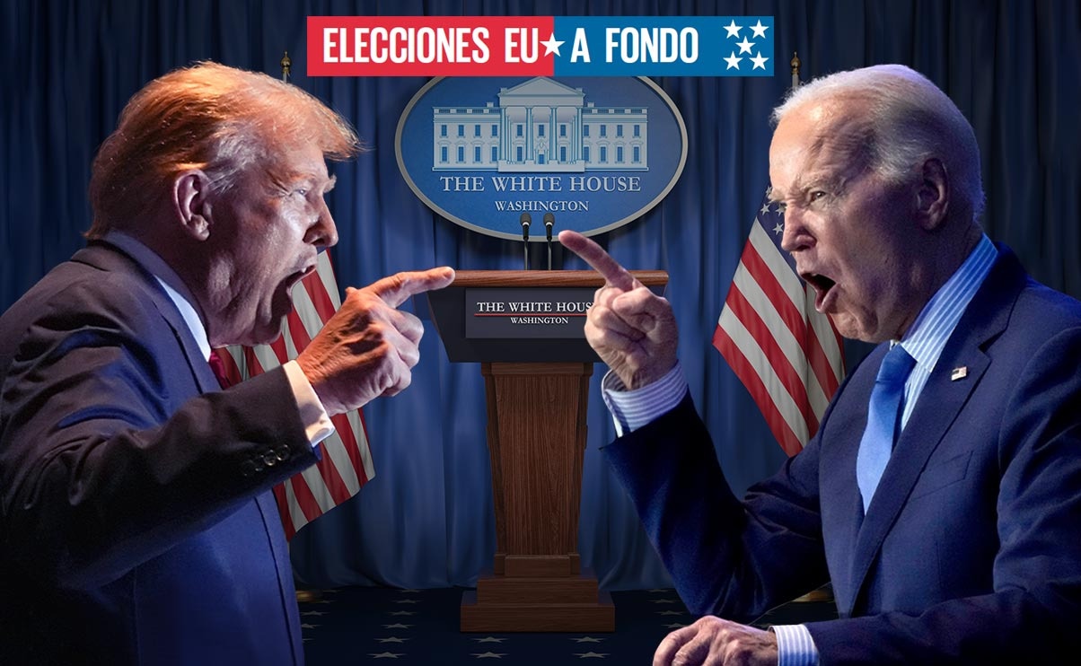 ¿Cómo ver y a qué hora es el debate de hoy entre Joe Biden y Donald Trump?