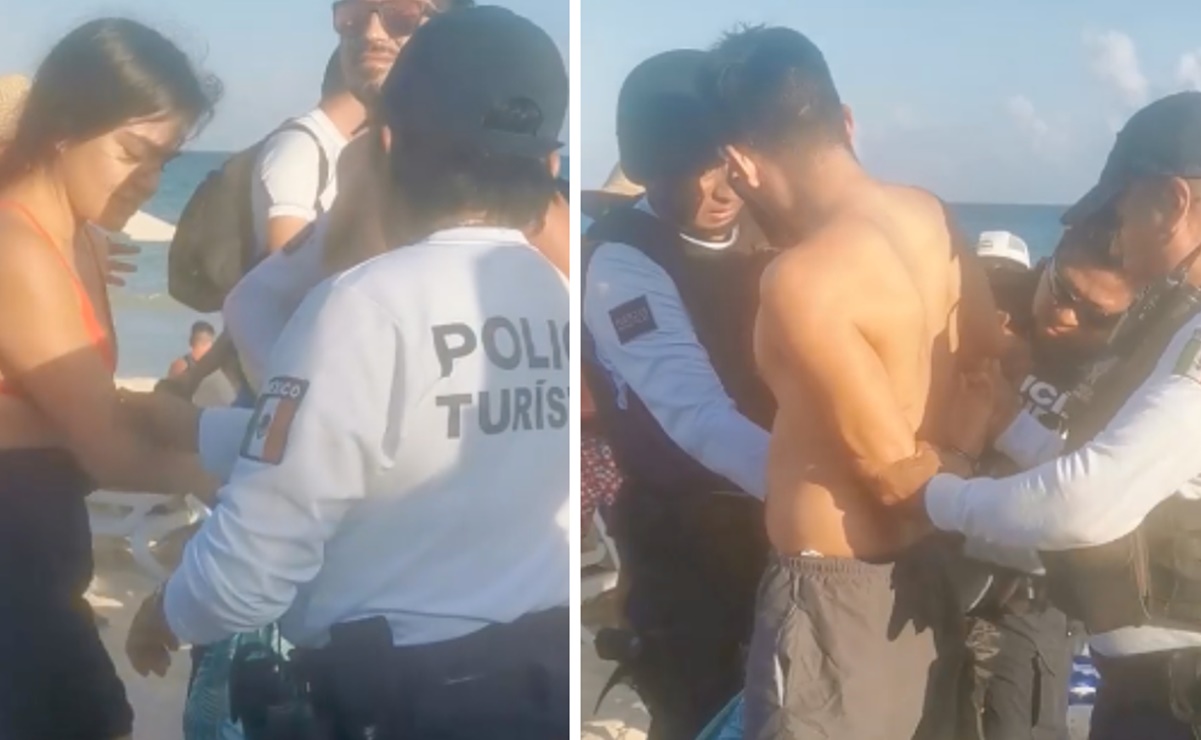 Investigan a policías que arrestaron a turistas en playa de Mamitas