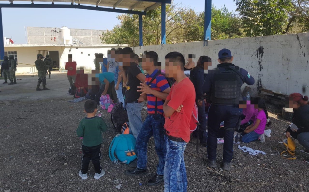 Rescatan a 34 migrantes centroamericanos en Tamaulipas