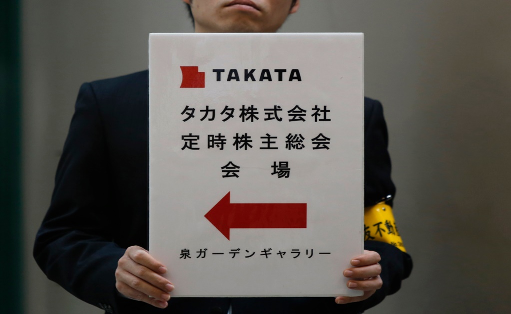 EU multará a Takata con 70 mdd por bolsas de aire defectuosas