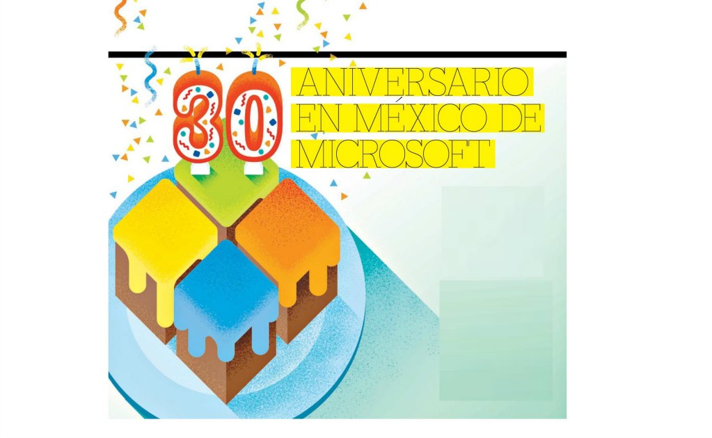 30 aniversario en México de Microsoft