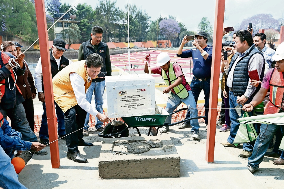 Hospital de Cuautepec, con 40% de avance: GAM