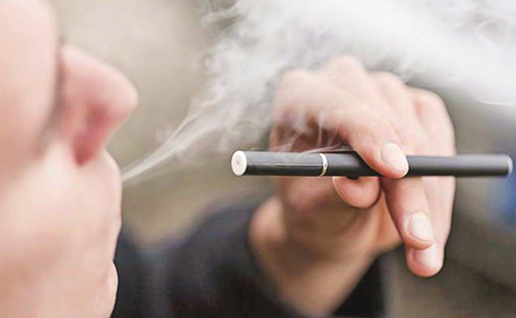 Autoridades de EU recomiendan no añadir THC a los cigarrillos electrónicos