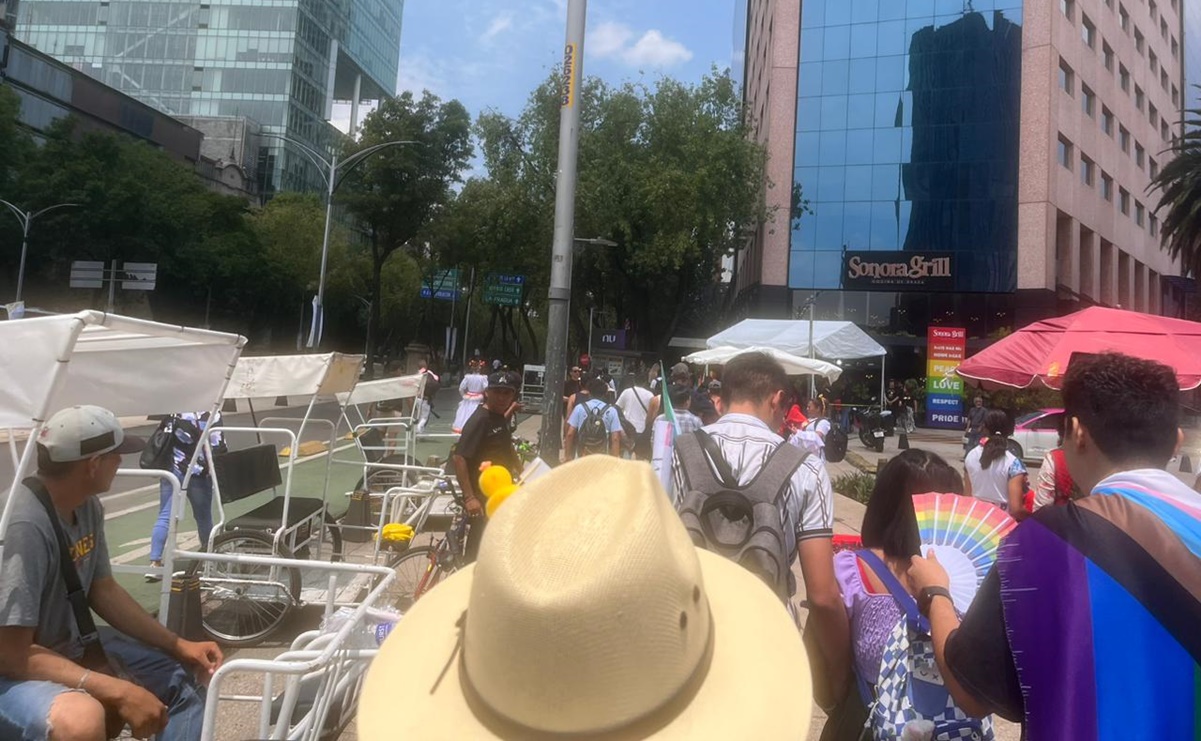 Bicitaxis buscan hacer su agosto durante la Marcha del Orgullo LGBT+