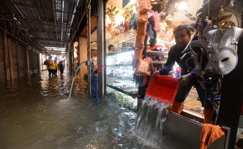 Obras de Joan Mirò sufren daños por inundación en Venecia