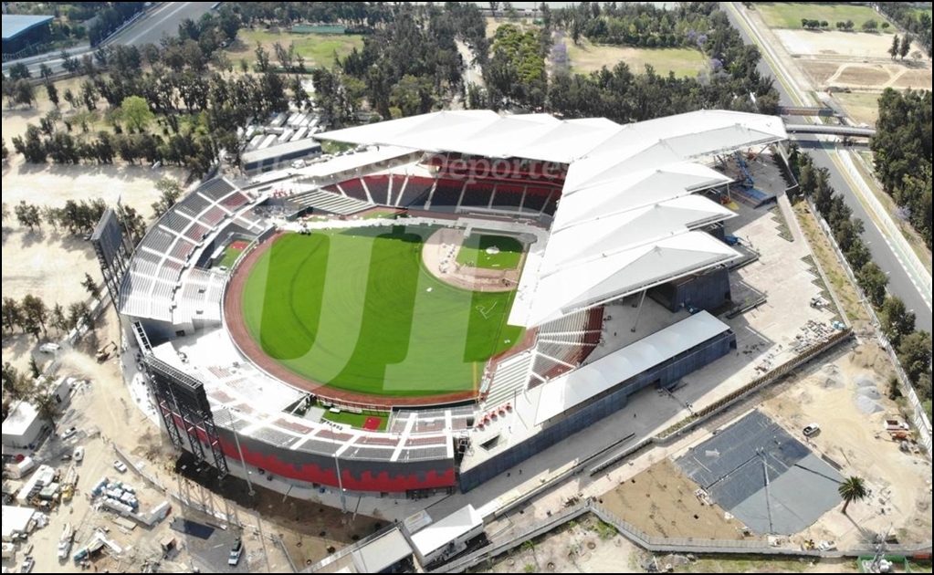 Así luce el nuevo estadio de los Diablos Rojos del México