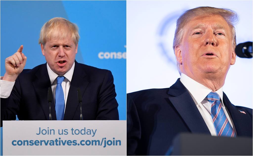 Boris Johnson y Donald Trump, las semejanzas