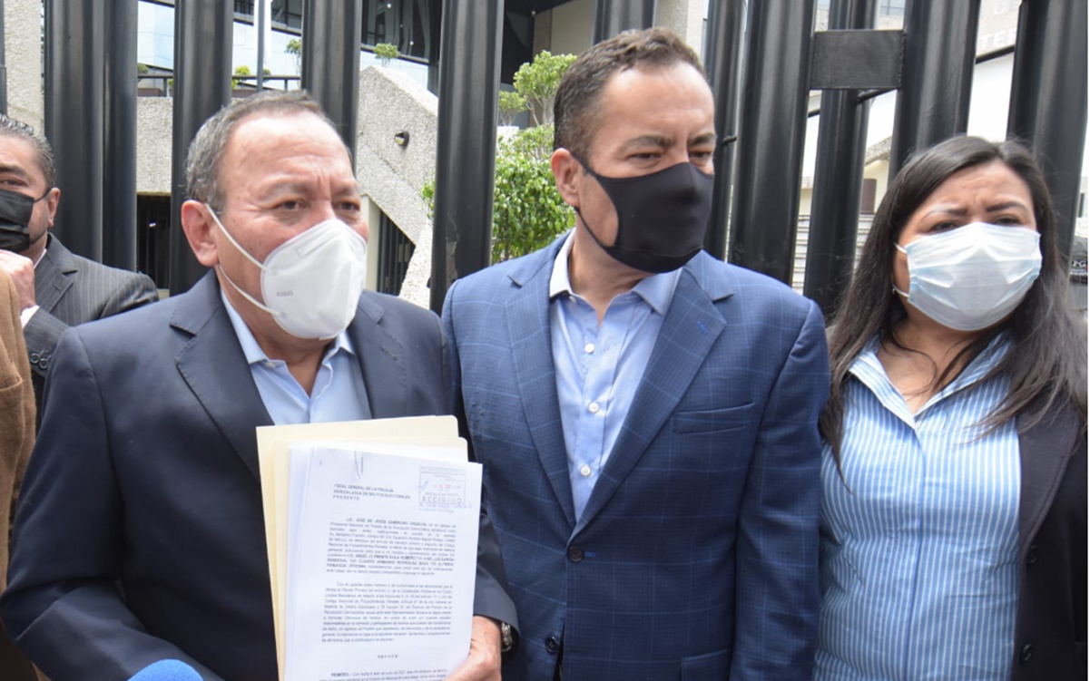 PRD denuncia "narcoelección" en Michoacán ante la Fepade