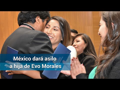Bolivia autoriza salida de hija de Evo Morales 