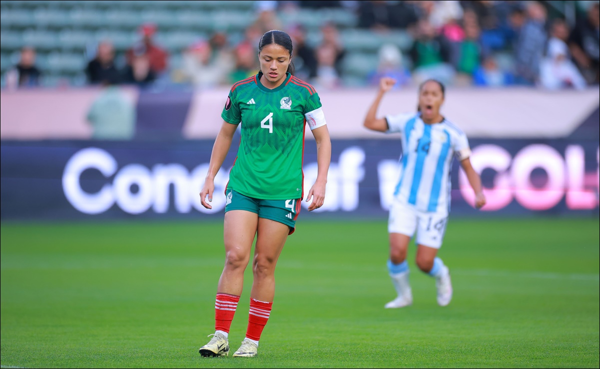 México perdona y empata sin goles ante Argentina en la Copa Oro Femenil