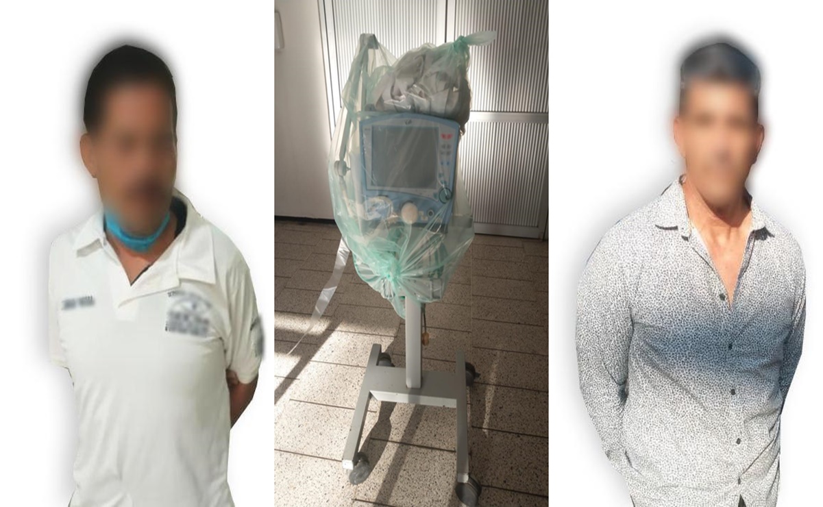 Detienen a hombre vestido de doctor que intentaba robar ventilador respiratorio en Culiacán
