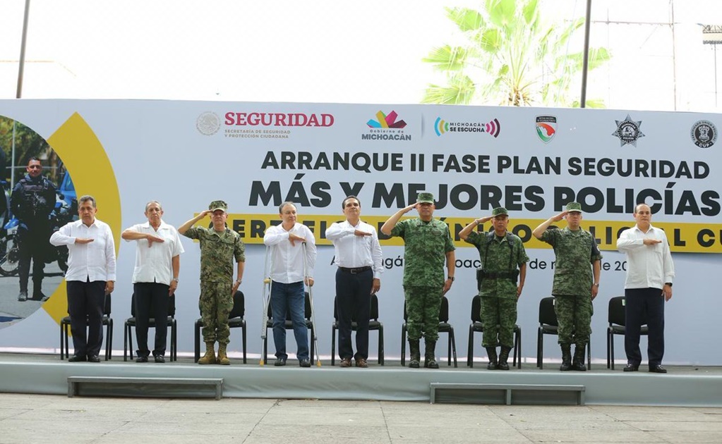 Reitera Durazo que Guardia Nacional llegará hasta julio a Michoacán