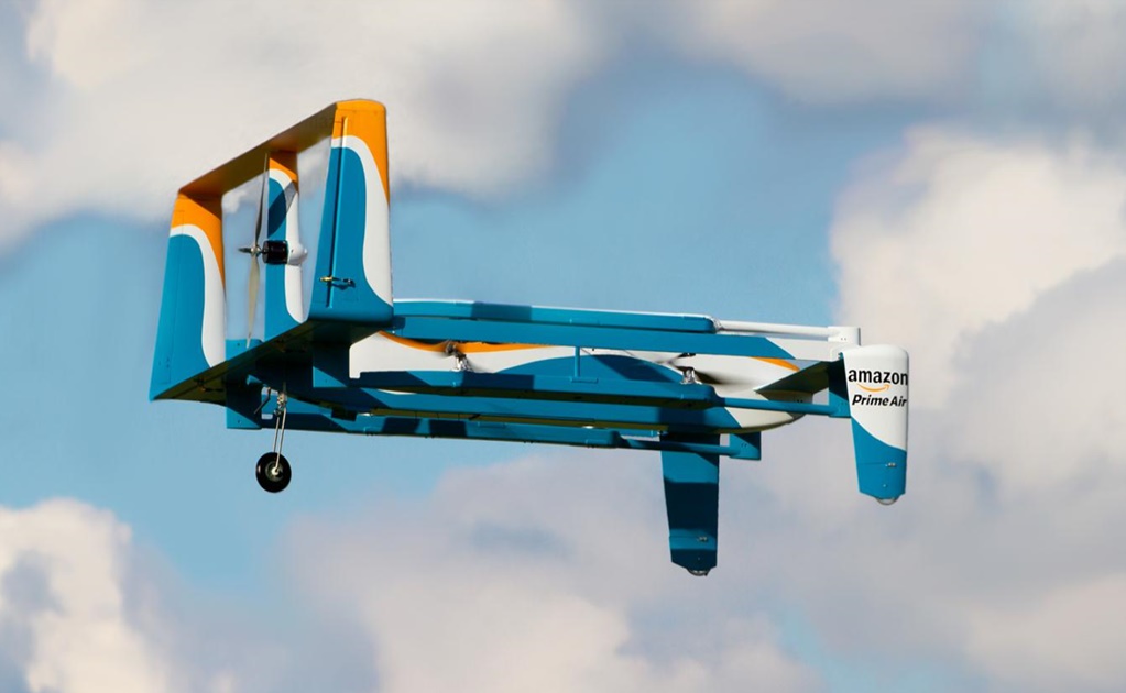 Así es el nuevo drone híbrido de Amazon