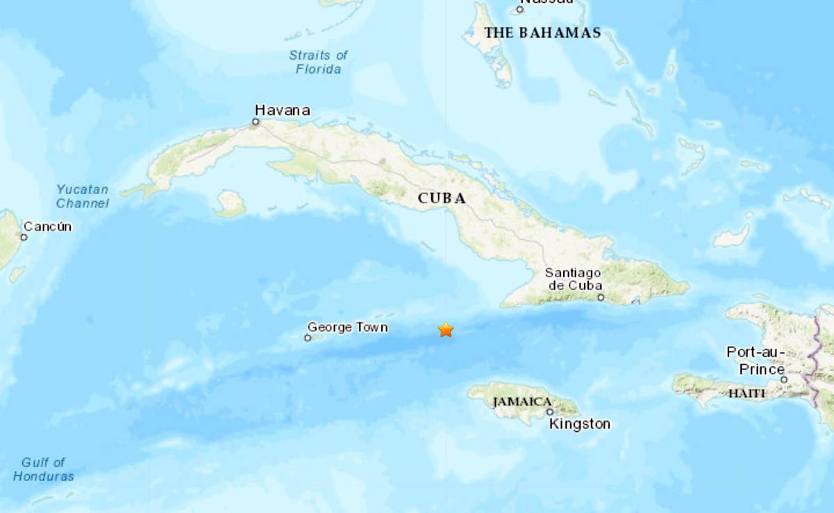 Reportan sismo de 7.7 en costas de Jamaica y Cuba