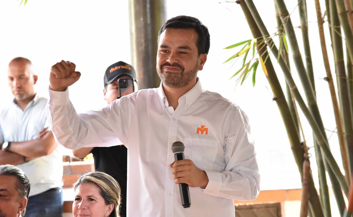 Álvarez Máynez se solidariza con policías de Campeche tras protestas; pide dignificar labor policiaca 