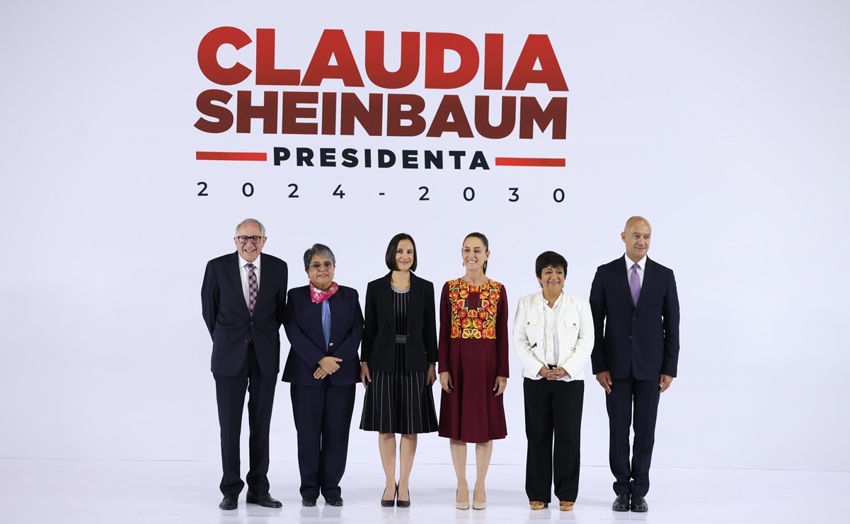 EN VIVO Claudia Sheinbaum presenta a 6 integrantes más de su gabinete