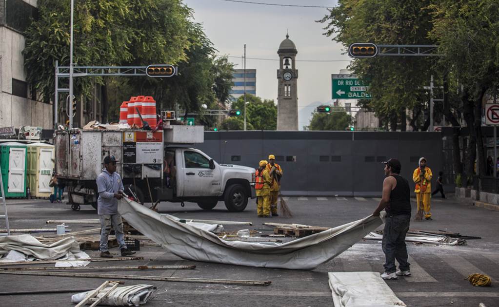 Marchas en Reforma y sus inmediaciones dejan pérdidas de hasta 80 mdp