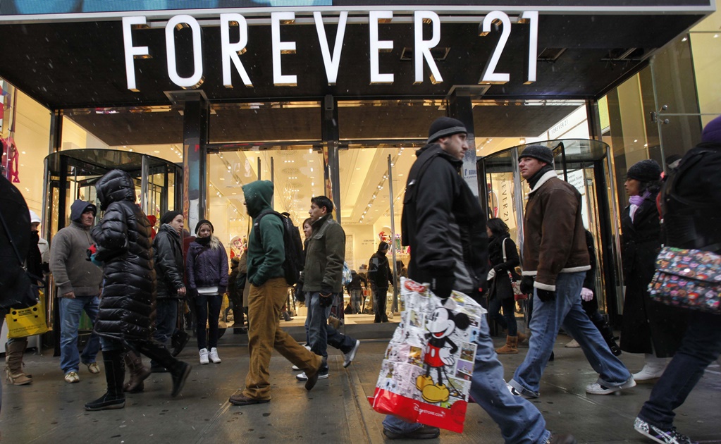 Forever 21 se declara en bancarrota