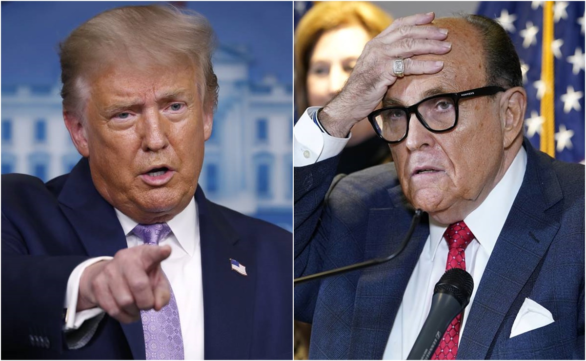 Exabogado de Trump, Rudolph Giuliani, se entregará este miércoles a autoridades de Georgia