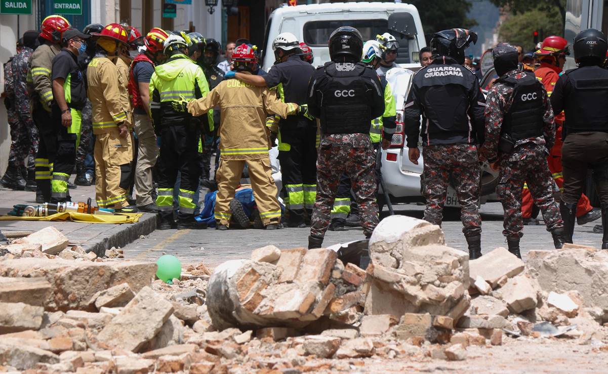 Sismo en Ecuador: Ascienden a 4 los fallecidos según reporte preliminar de la Secretaría de Gestión de Riesgos