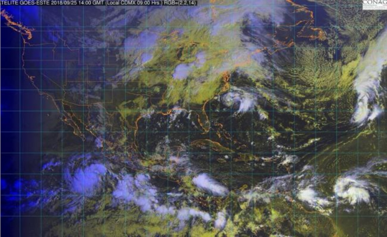 Tormenta tropical "Rosa" afectará Nayarit, Jalisco, Colima y Michoacán