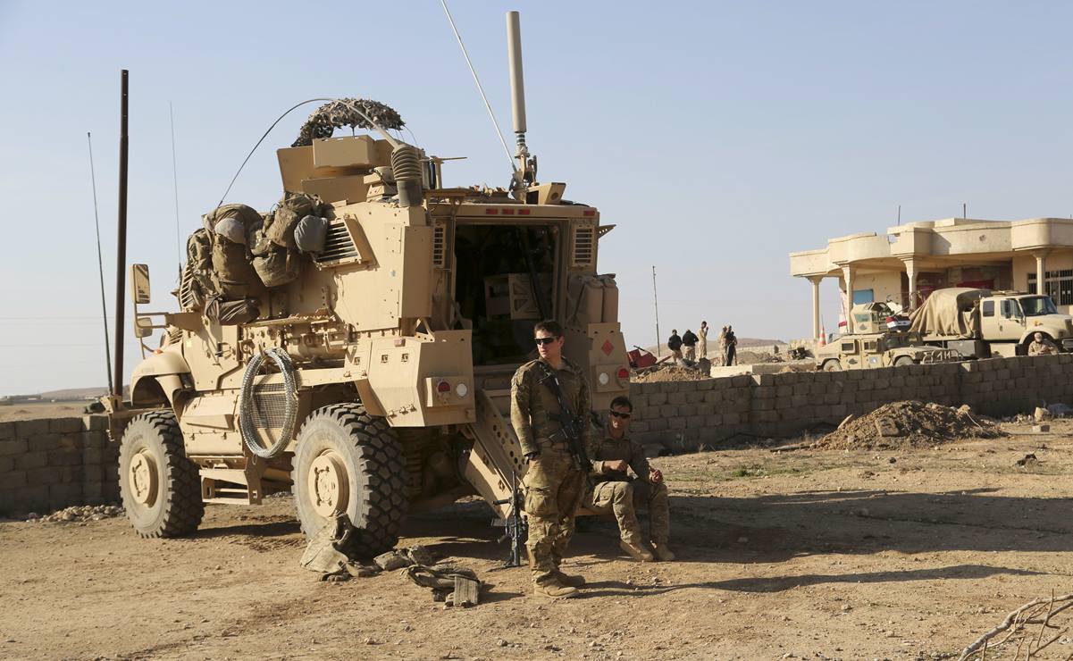 Reportan ataque con cohete contra base con tropas de EU en Irak